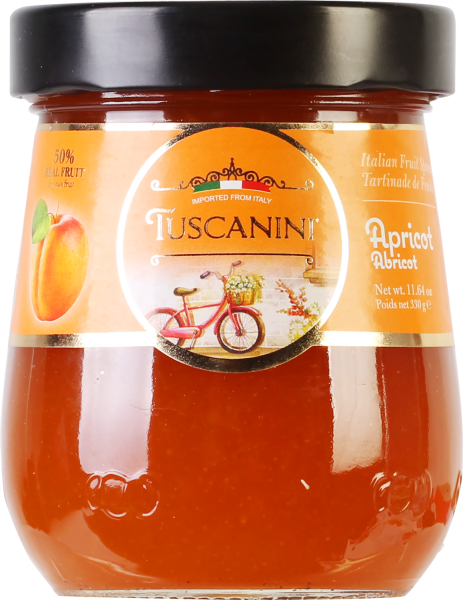 Apricot Fruit Spread Preserves 'Tuscanini' NETT!