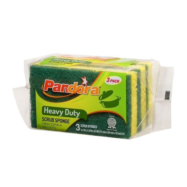 Pandora Scrub Sponge Heavy Duty 'Pandora' NETT!