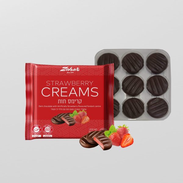 Creams Strawberry Flowpack 'Zohar'