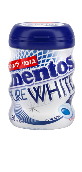 Pure White Peppermint SF Gum 'Mentos' NETT!