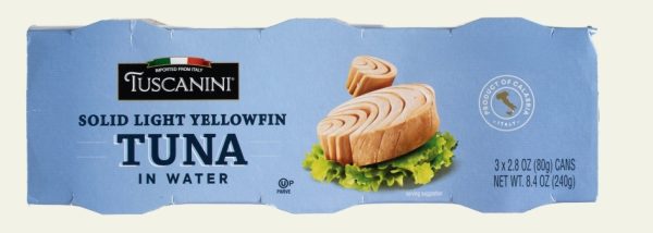 Tuna Solid Light Steak In Oil Water Can (x3) 'Tuscanini' NETT!