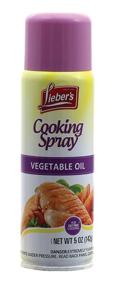 Vegetable Oil Cooking Spray 'Liebers'