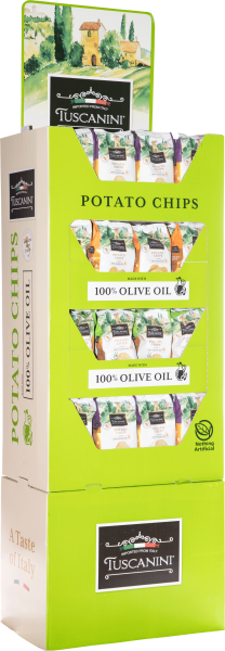 Potato Chips SHIPPER 'Tuscanini' NETT!