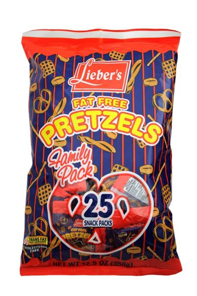 Family Pack Mini Pretzels (25pk) 'Liebers'