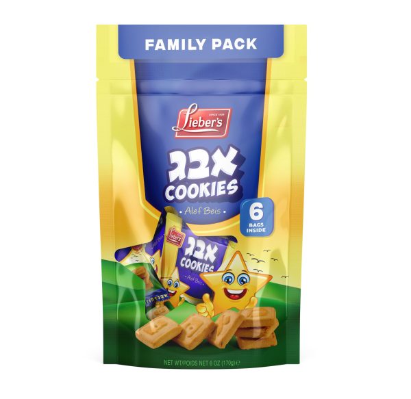 Family Pack Aleph Beis Cookies 'Liebers'