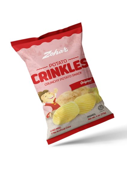 Large Crinkles Ready Salted 'Zohar' NETT!