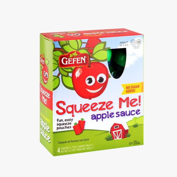 POUCH Unsweetened Apple Sauce In  'Gefen'
