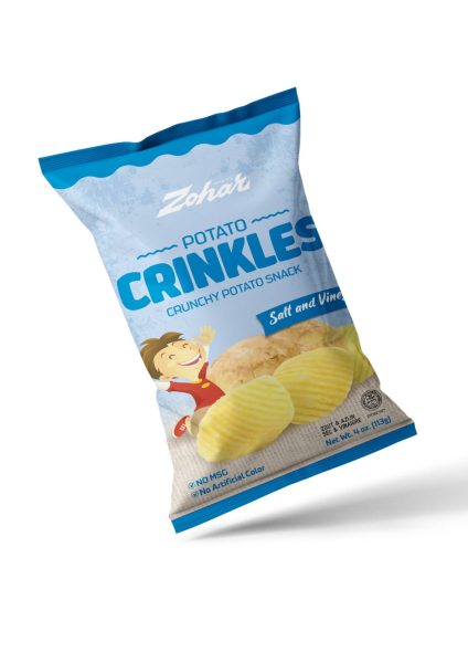 Large Crinkles Salt & Vinegar 'Zohar' NETT!