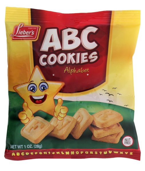 ABC Cookies Snack Bag 'Liebers'
