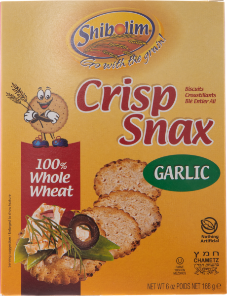 Snax Crisp WW Garlic 'Shibolim'