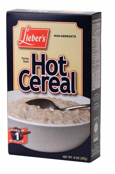 Hot Cereal - Regular 'Liebers'