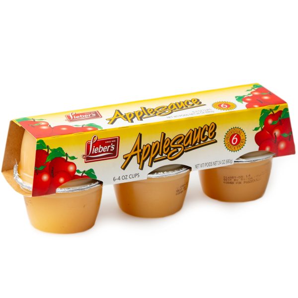 Unsweetened Apple Sauce Cups  'Liebers' NETT!