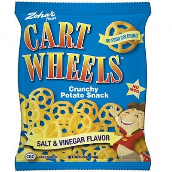 Cart Wheels Salt & Vinegar Flavour 'Zohar'  NETT!
