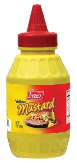 Imitation Large Mustard 'Liebers'