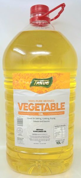 Catering Size Sunflower Oil 'Tanug' NETT!