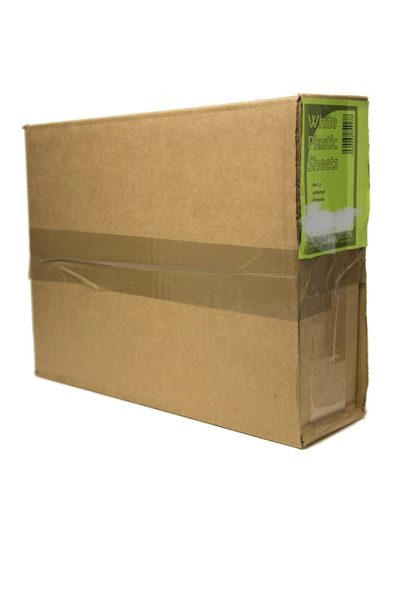 Plastic Tablecloth White 54'/90' In Box 'Eazee'