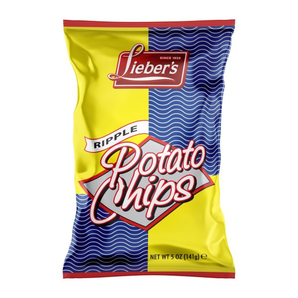 Medium Ripple Potato Crisps LARGE 'Liebers'