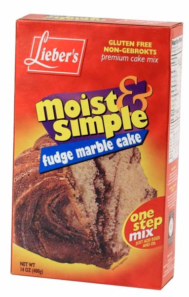 Marble Cake Mix / Non Gebrokts 'Liebers'