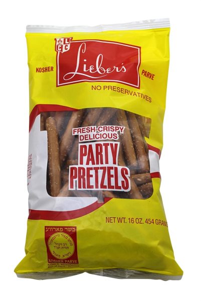 Rods Pretzels (Yellow Bag) 'Liebers'