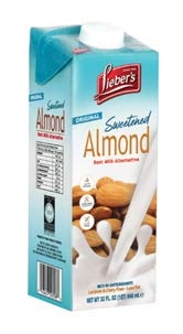 Sweetened Almond Milk 'Liebers'