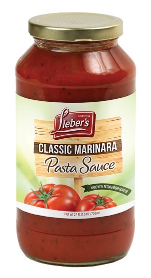 LIEBERS Marinara Pasta Sauce 'Liebers'
