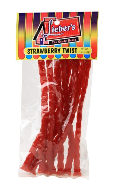 Strawberry Twists In Bag 'Liebers'