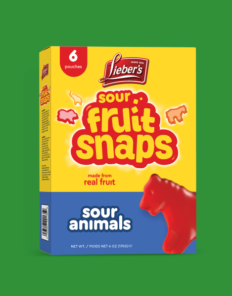 Fruit Snacks (Animals) In Box 'Liebers'