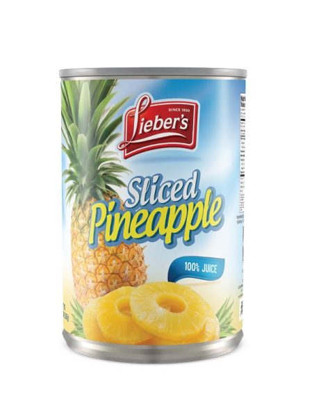 Pineapple Sliced Tinned 'Liebers'