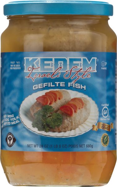 Israeli Style Gefilte Fish KP 'Kedem'