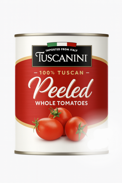 XL Whole Peeled Tomatoes' Tuscanini' NETT!