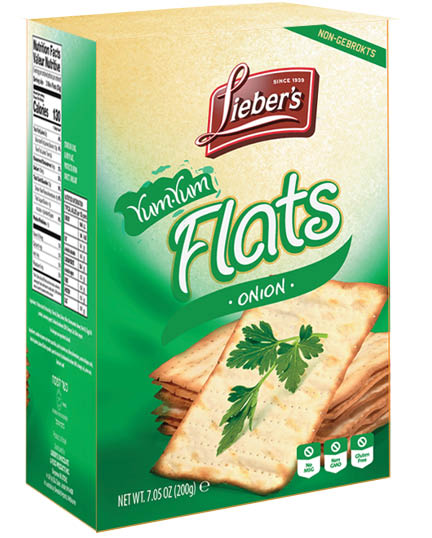 Onion Flat Crackers 'Liebers'