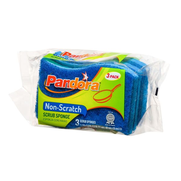 Pandora Non-Scratch Sponge (Blue) 'Pandora' NETT!