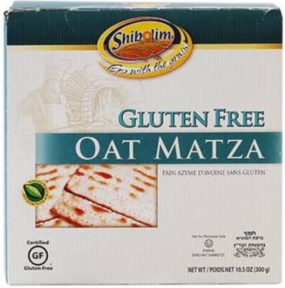 Matzos GF Oat 'Shibolim'