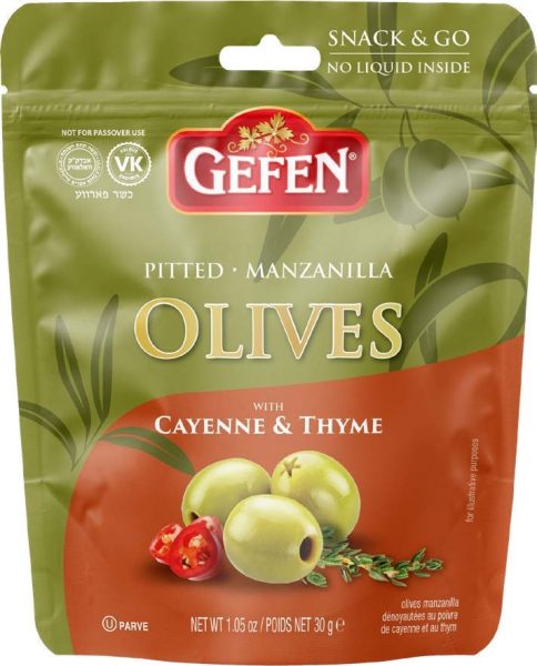 Cayenne & Thyme Olives Pouch 'Gefen'