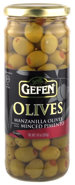 Stuffed Olives  Jar (10oz) 'Gefen' NETT!