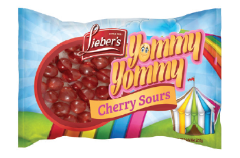 Cherry Sours In Large Bag 'Liebers'