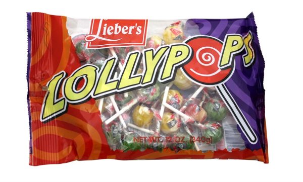 Ball Lollypops In LARGE Bag 'Liebers'