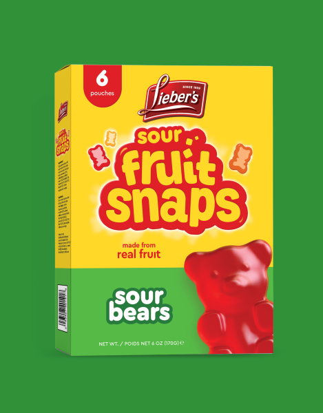 Fruity Jells Bears In Box 'Liebers'