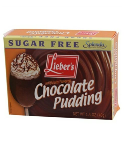 Chocolate Instant SF Pudding 'Liebers'