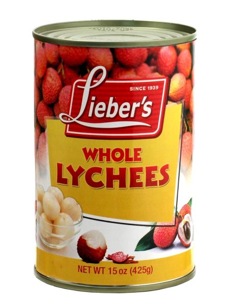 Whole Lychees Tinned 'Liebers' NETT!