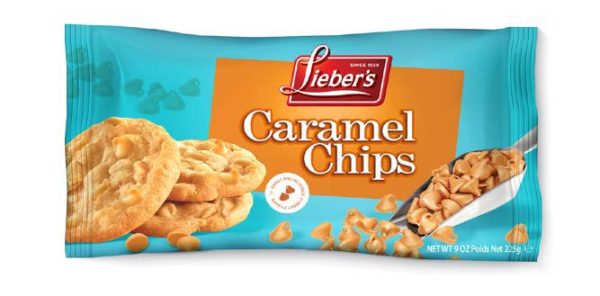 Caramel Chips In Bag 'Liebers'