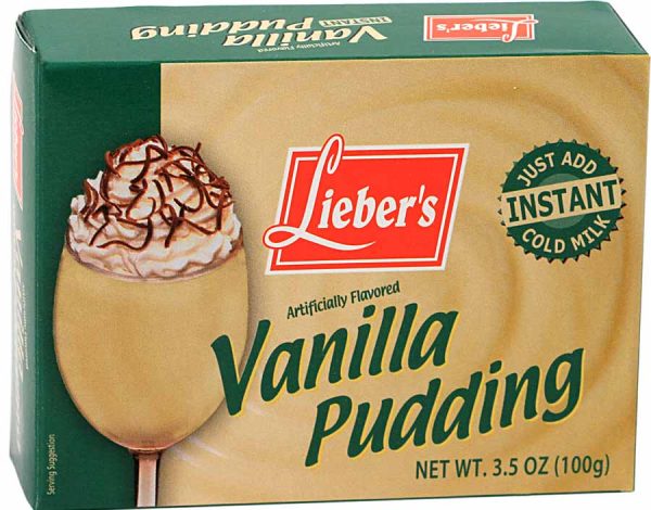 Instant Vanilla Pudding 'Liebers'