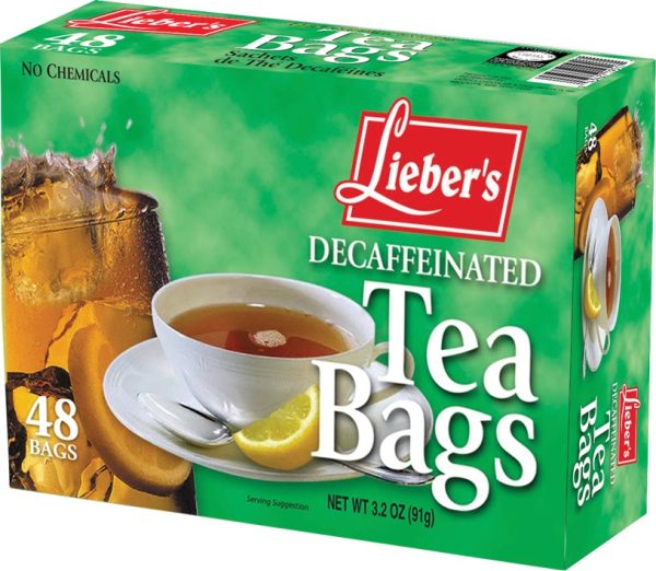 Decaff. Tea Bags 'Liebers'