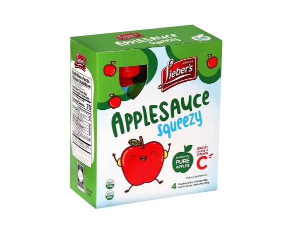 Liebers Strawberry  Apple Sauce In Pouch 'Liebers'