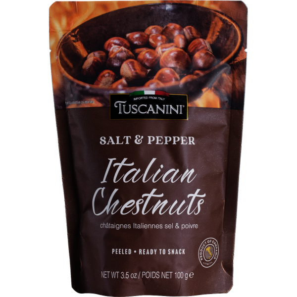 Roasted Chestnuts W/Salt & Pepper 'Tuscanini' NETT!