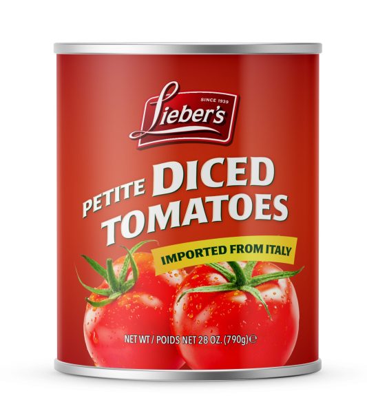 Petite Diced Tomatoes Tinned 'Liebers'