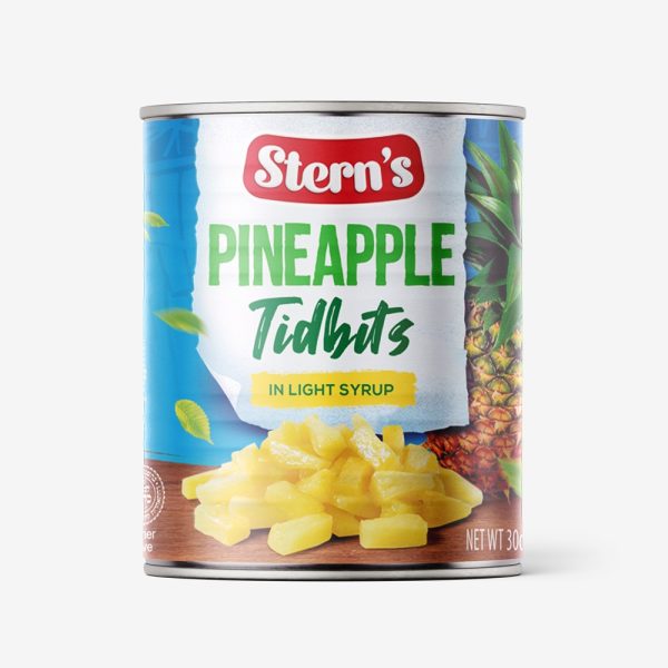 Pineapple Tidbits Tinned 'Sterns'