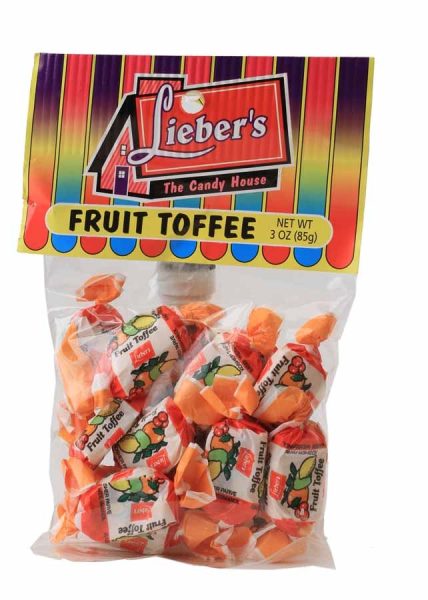 Fruit Toffees In Hang Bag 'Liebers'