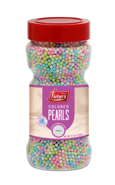 Colored Pearls Jar 'Liebers'